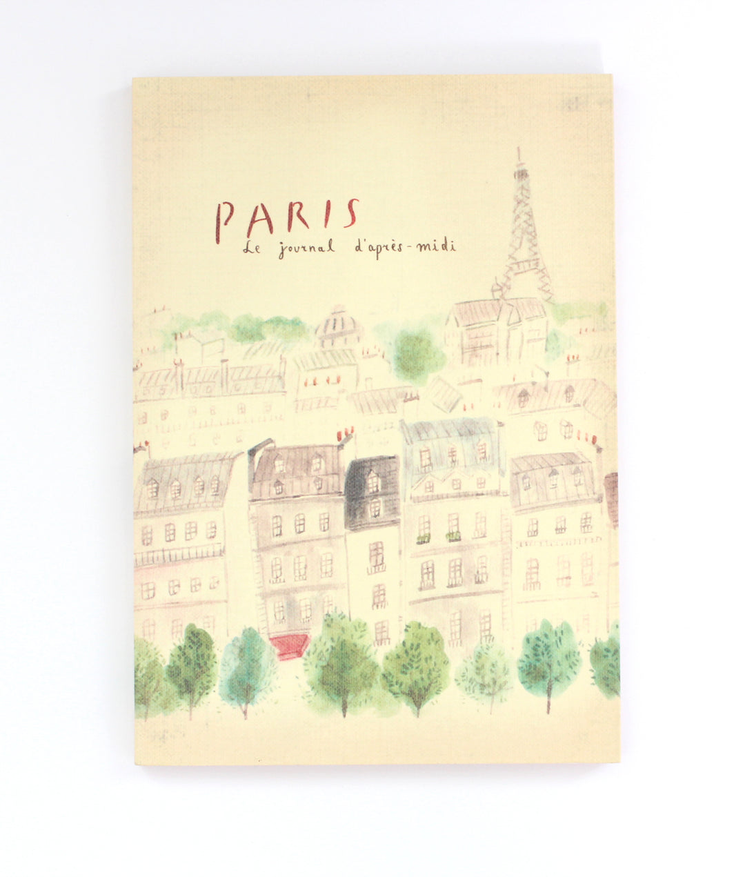 L'apres-Midi Travel Journal 96p. Paris White Background Photo