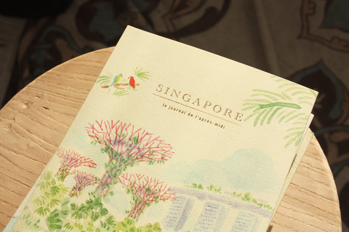 L'apres-Midi Travel Journal 128 p. Singapore Gardens By The Bay Lifestyle Photo