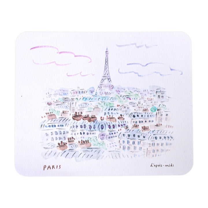 L'apres-Midi Microfiber Mouse Pad Paris Paris City