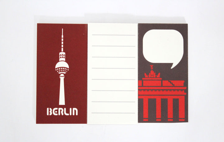 Paperways Gluememo Trio Berlin White Background Photo