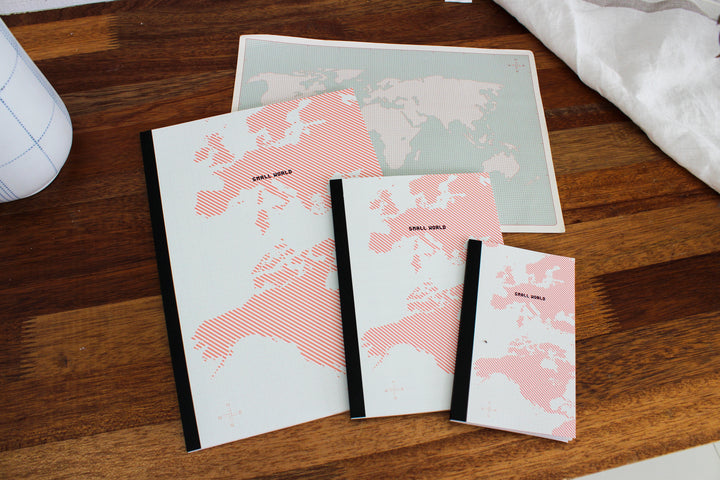 Paperways New Notebook World Map Lifestyle Photo