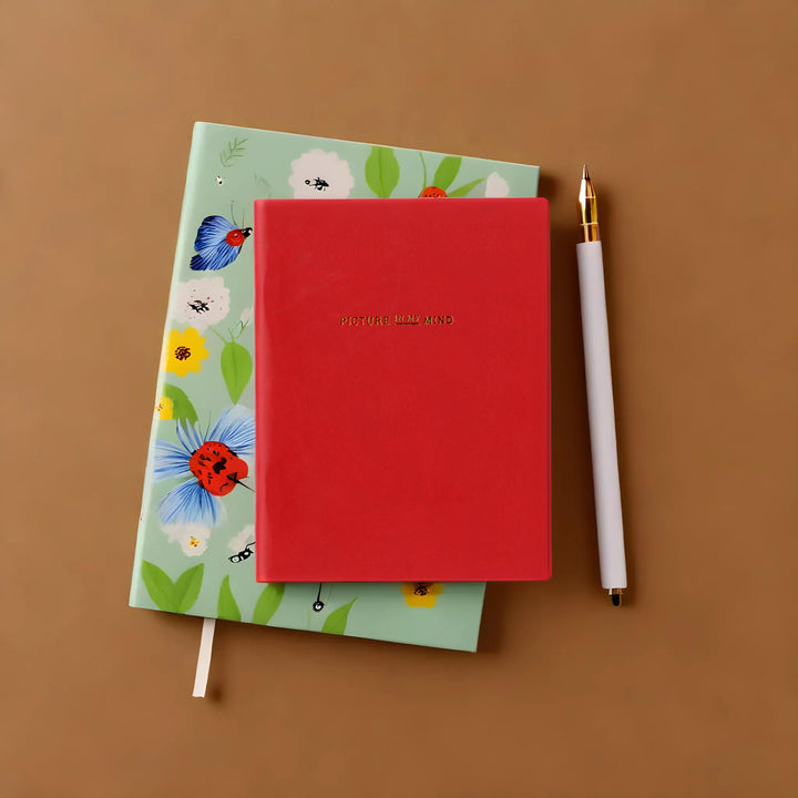 Paperways PIMM Notebook A6 Vivid Red Lifestyle Photo