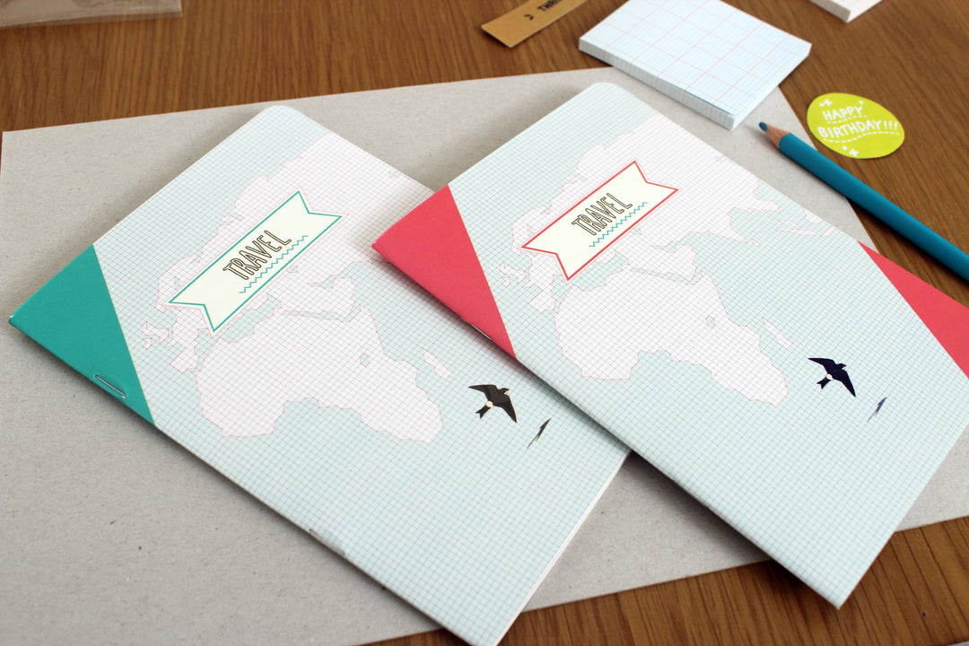 Paperways Compat Notebook World Map Lifestyle Photo