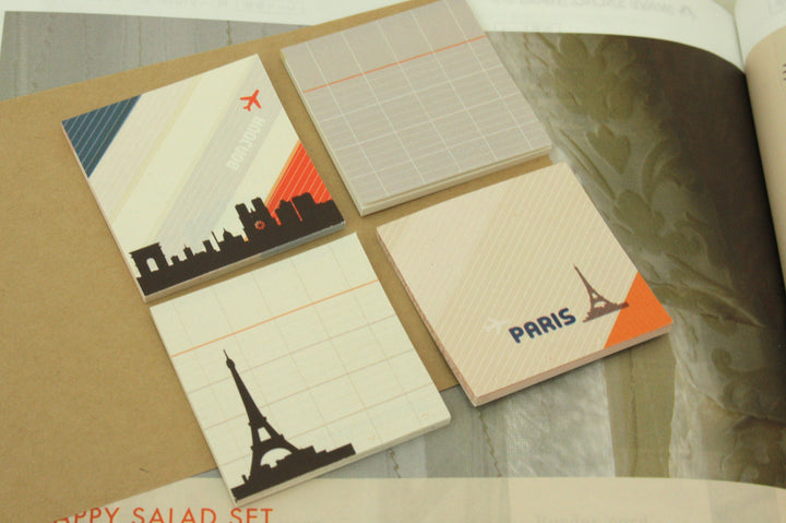 Paperways Gluememo Mini Quad Paris White Background Photo