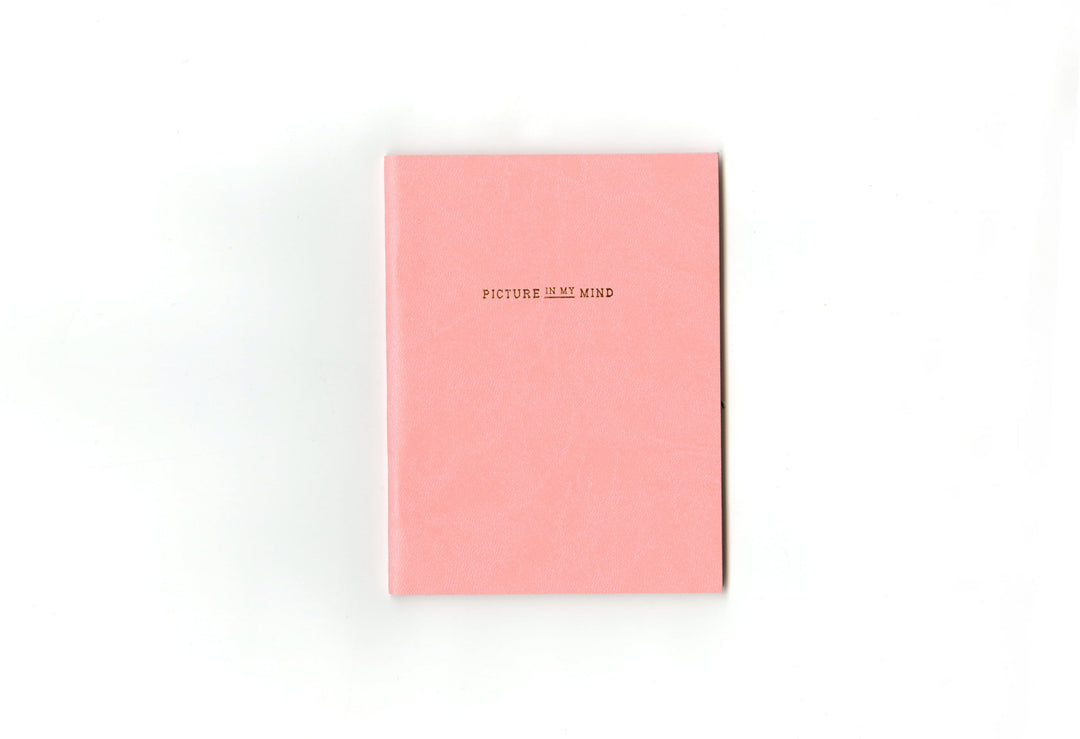 Paperways PIMM Notebook A6 Baby Pink White Background Photo