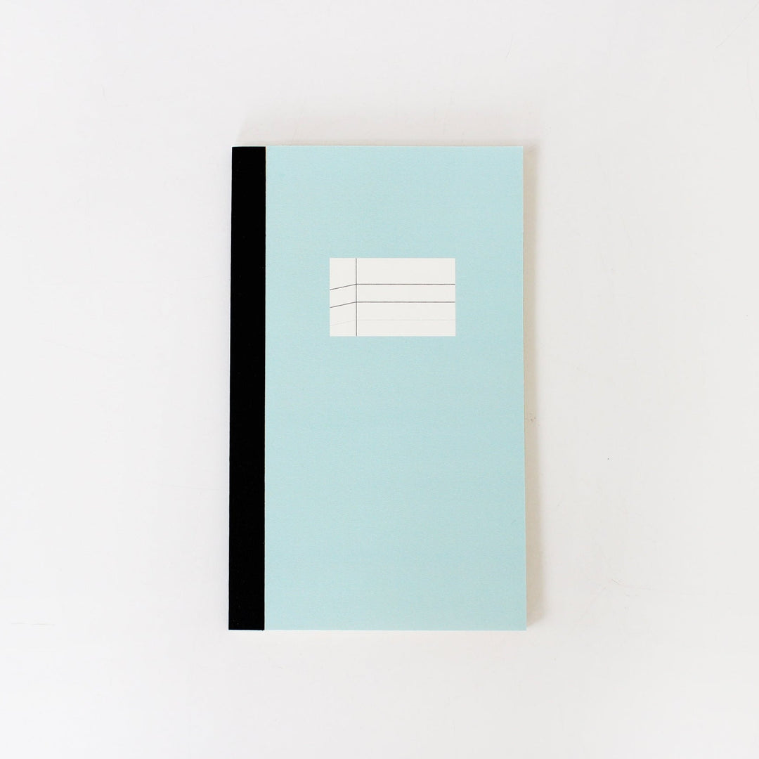 Paperways New Notebook S Edge Ruled Sky Blue White Background Photo