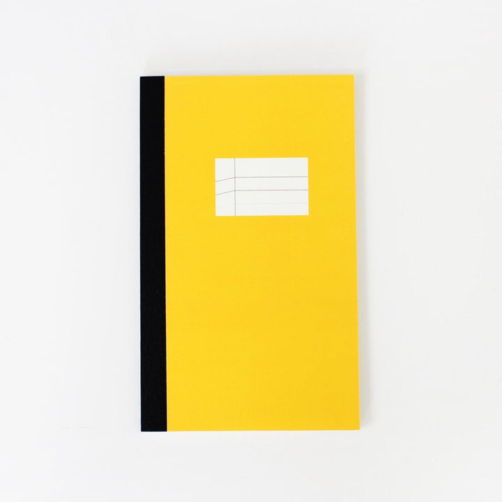 Paperways New Notebook S Edge Ruled Yellow White Background Photo