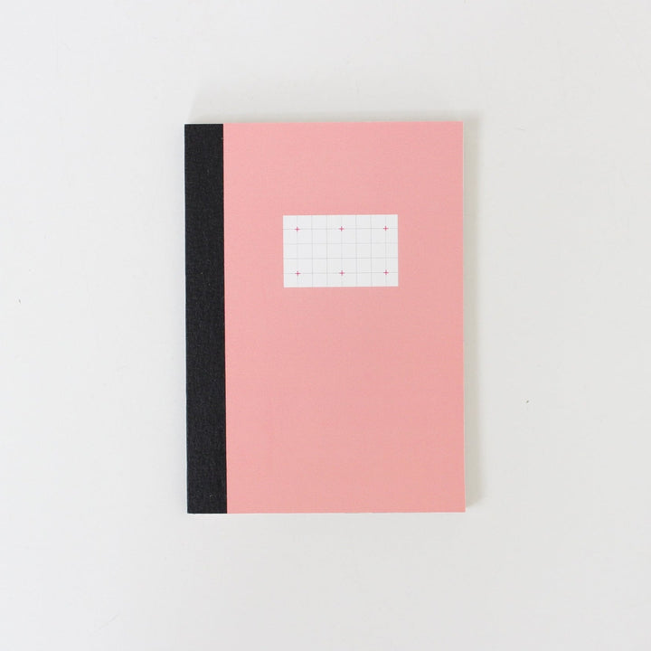 Paperways New Notebook XS Cross Grid Pink White Background Photo