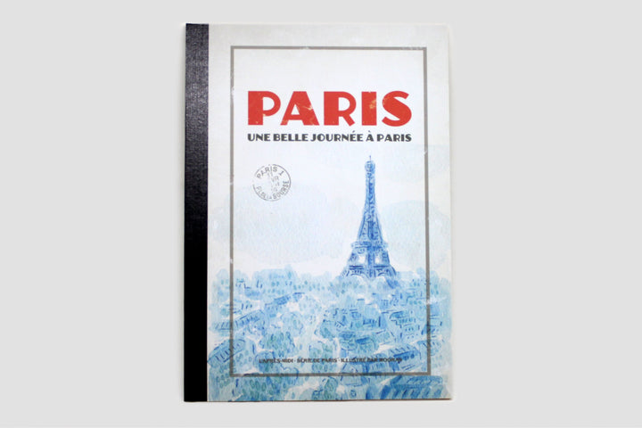 L'apres-Midi Vintage Notebook Paris Ver. 2 White Background Photo