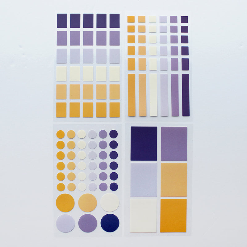 Paperways Palette Sticker Set La La Land White Background Photo